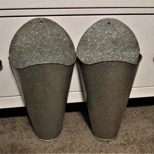 Matching Callas Iron Wall Containers/Planters